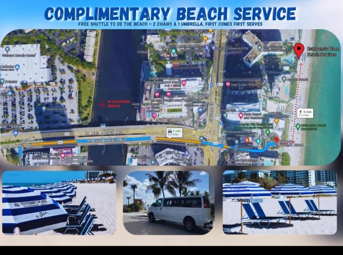 Ocean Views - Pool & Gym - Pet Friendly - Close To Beach Hallandale Beach Buitenkant foto